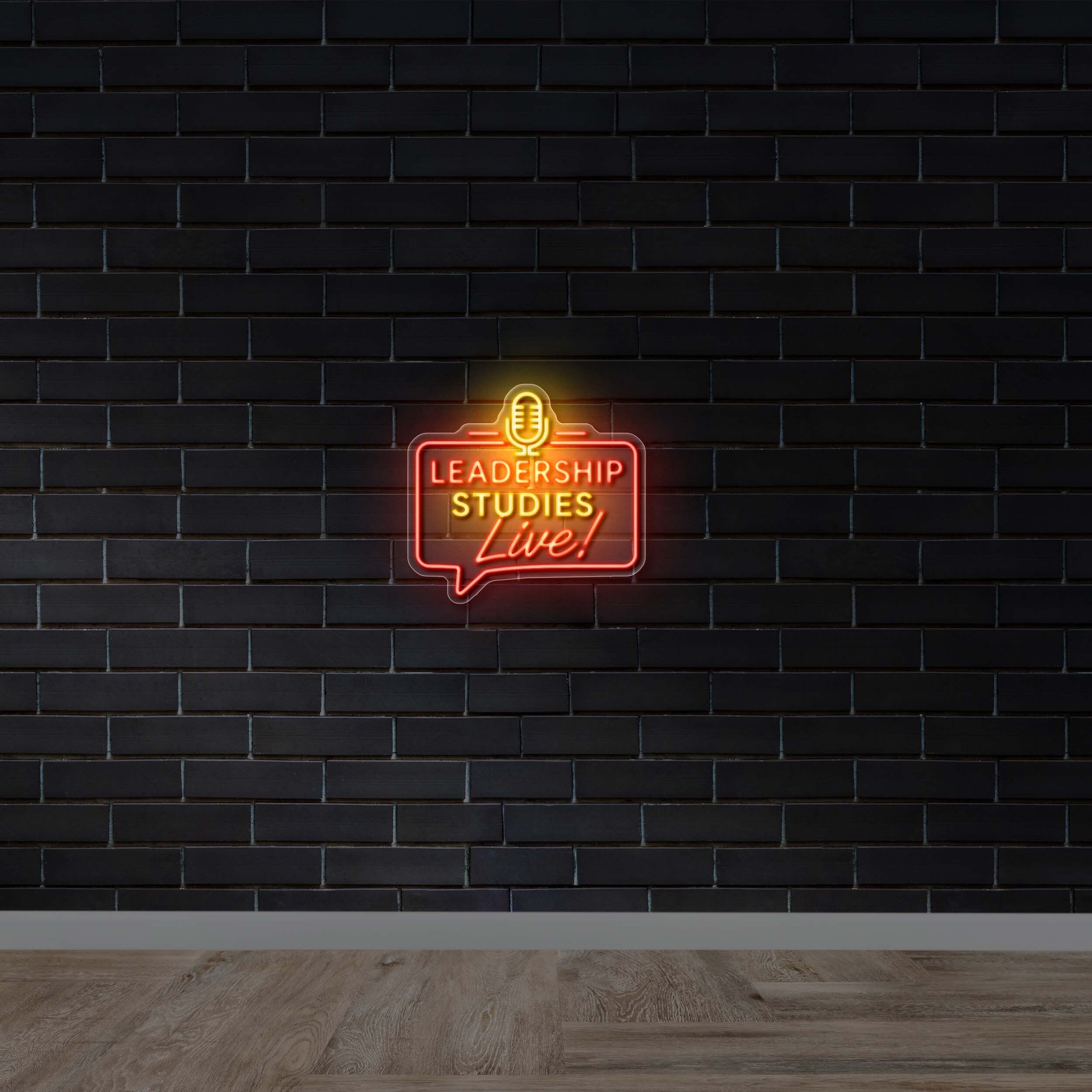 Leadership Studies Live - Premium Neon Artwork