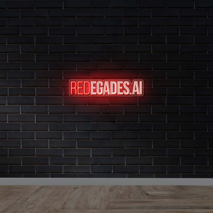 REDEGADES.AI - Premium Neon Artwork