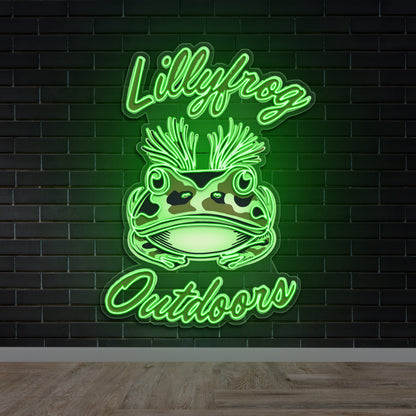 Lillyfrog Outdoors -  Premium Neon Artwork