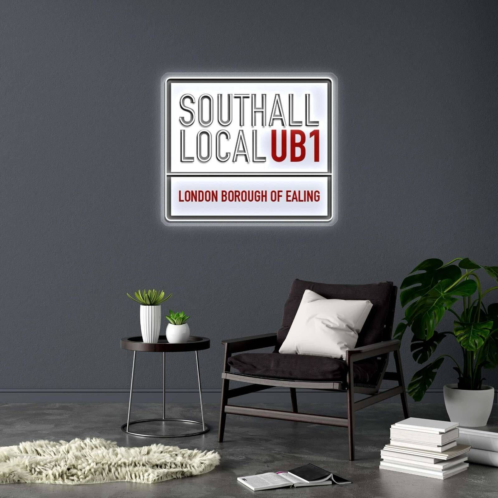 SOUTHALL LOCAL UB1 - Premium Neon Artwork