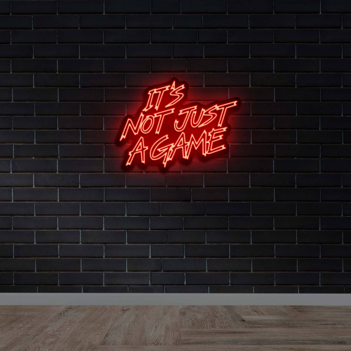 It's Not Just A Game - Premium Neon Artwork