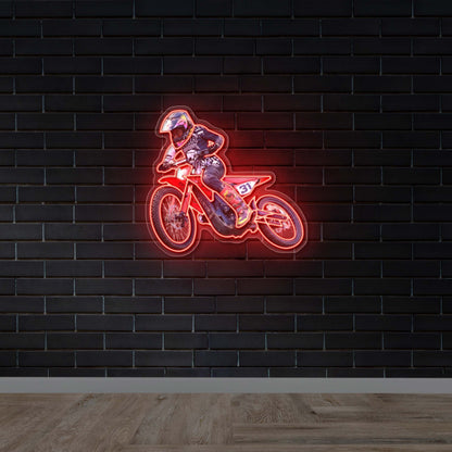 Racer - Premium Neon Artwork