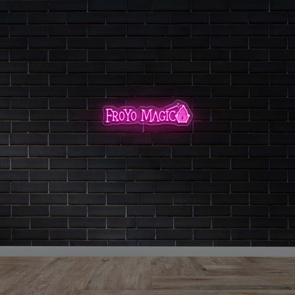 Froyo Magic - Premium Neon Artwork