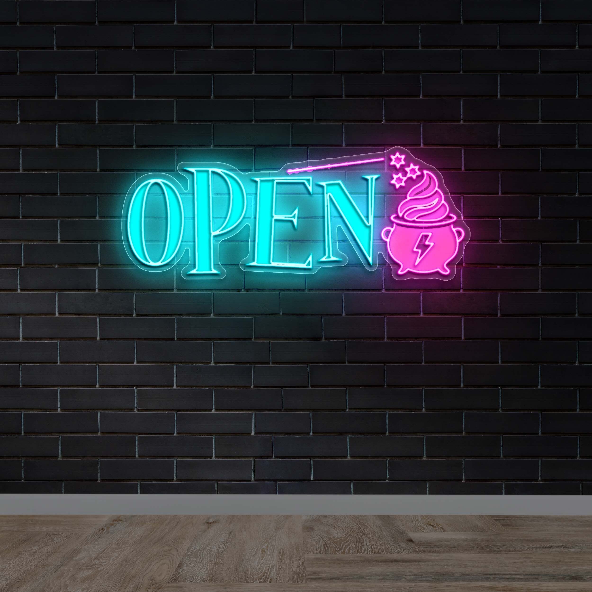 OPEN - Premium Neon Artwork