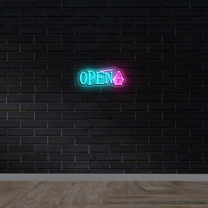 OPEN - Premium Neon Artwork