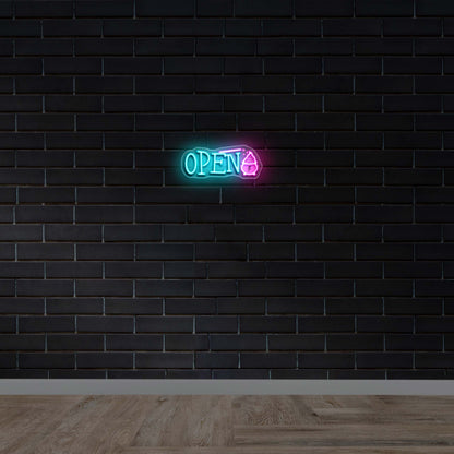 OPEN - Premium Neon Artwork