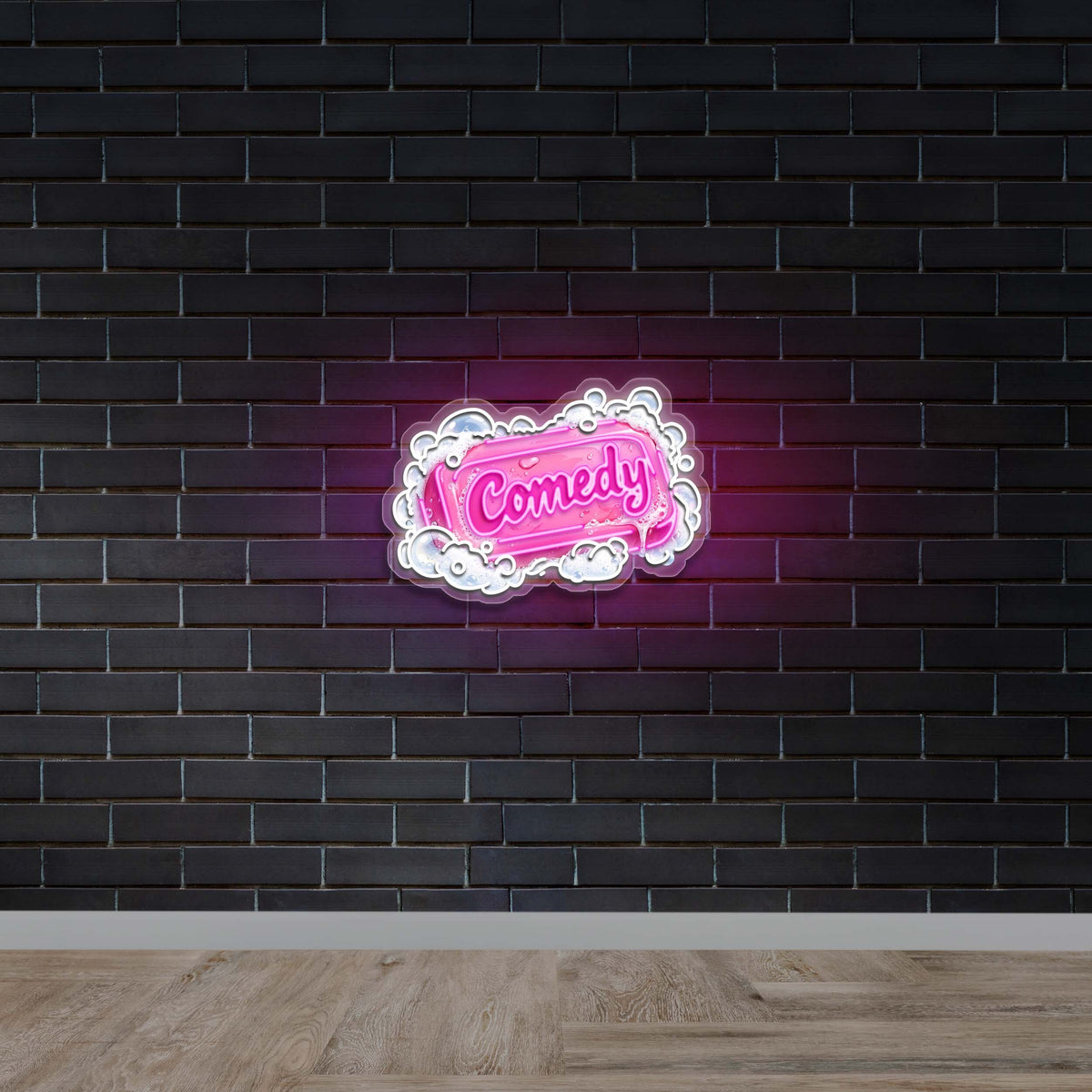 Comedy - Premium Neon Artwork