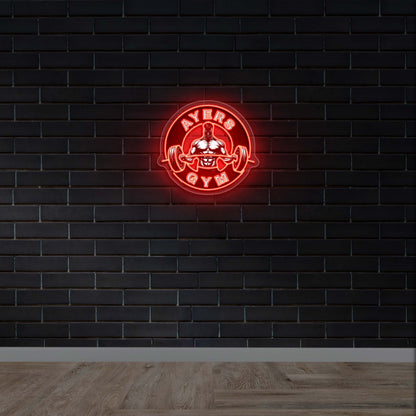 Ayers Gym - Premium Neon Artwork