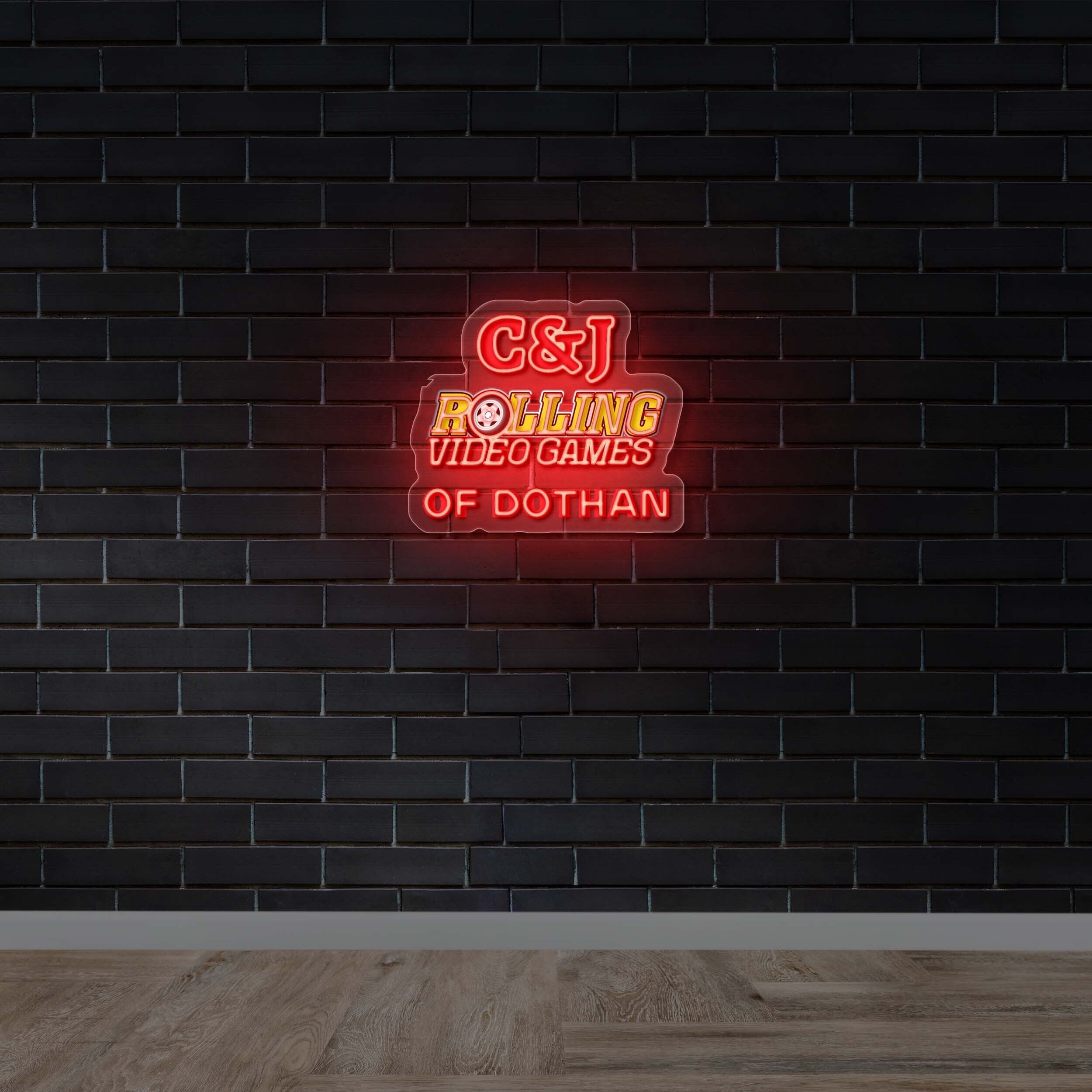 C&J Rolling of Dothan - Premium Neon Artwork