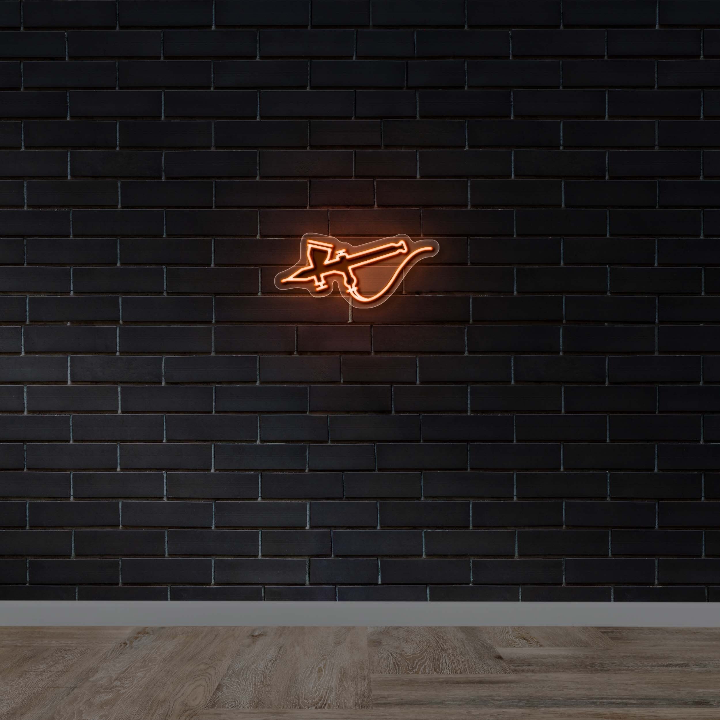 Airbrush Gun - Premium Neon Artwork