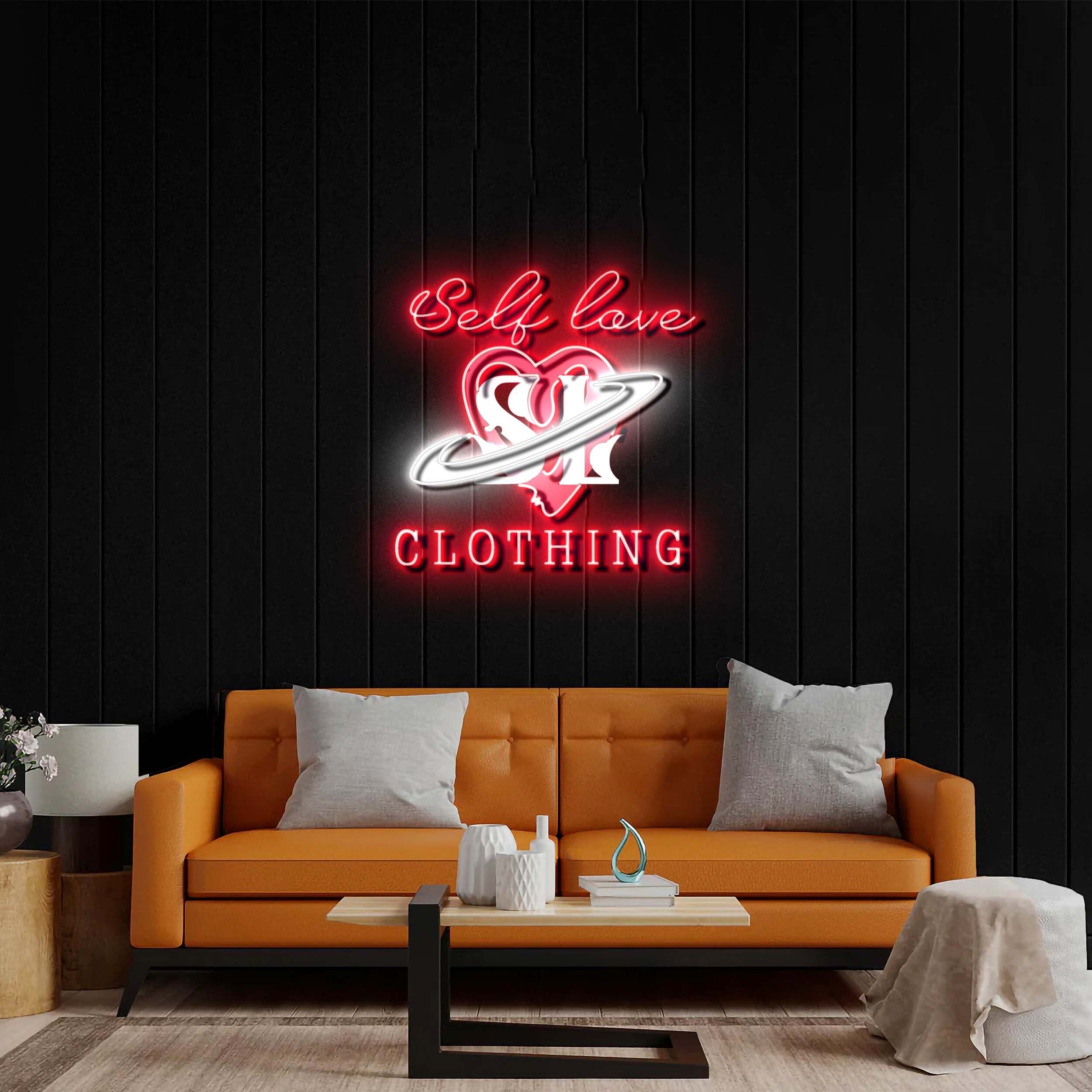 Self Love Clothing - Premium Neon Artwork