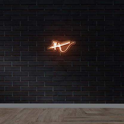 Airbrush Gun - Premium Neon Artwork