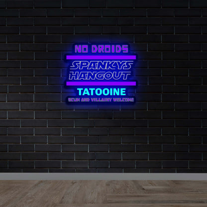 Spankys | 2nd version | Backlit - Premium Neon Artwork