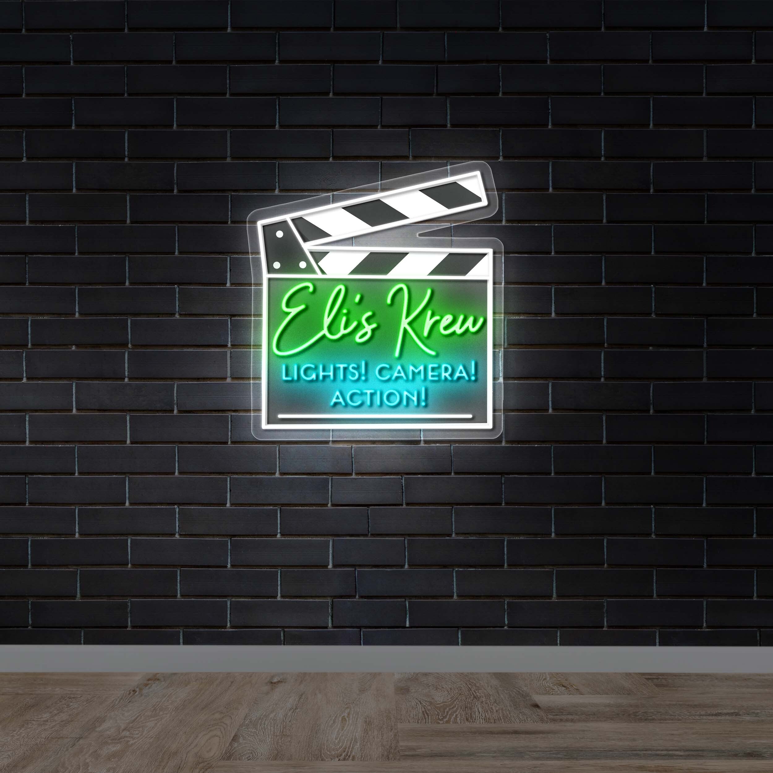 Eli’s Krew - Premium Neon Artwork