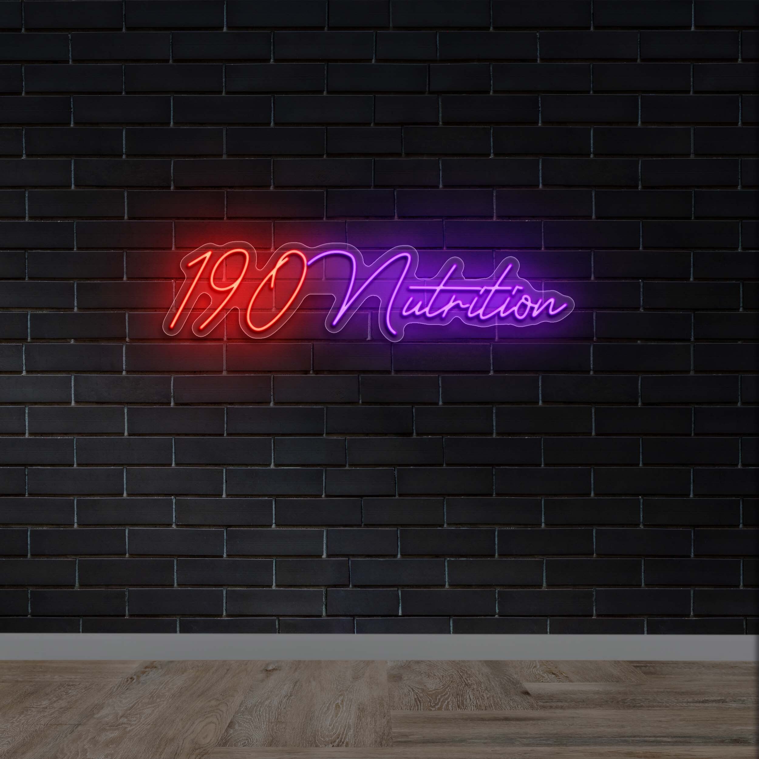 190 Nutrition - Premium Neon Artwork