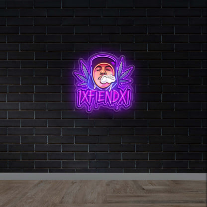 1XFIENDXI - Premium Neon Artwork