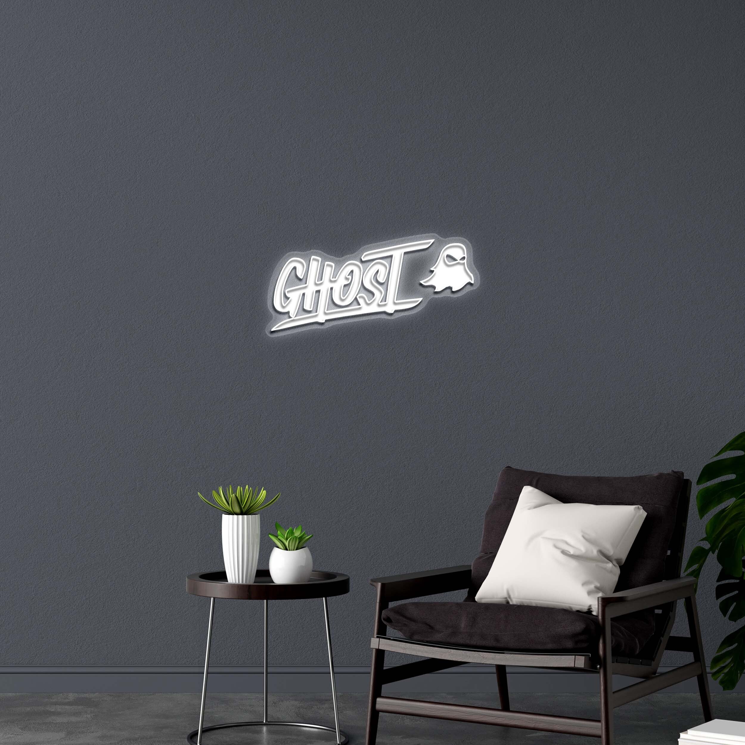 GHOST - Premium Neon Artwork
