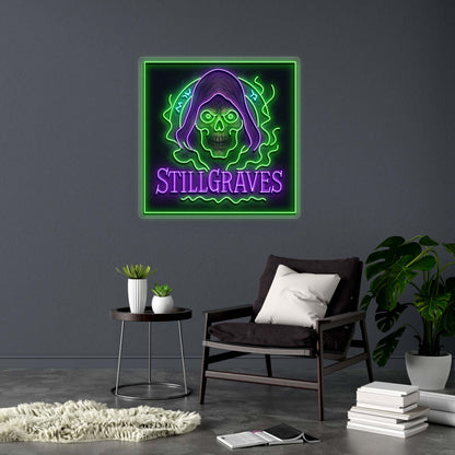 STILLGRAVES - Premium Neon Artwork