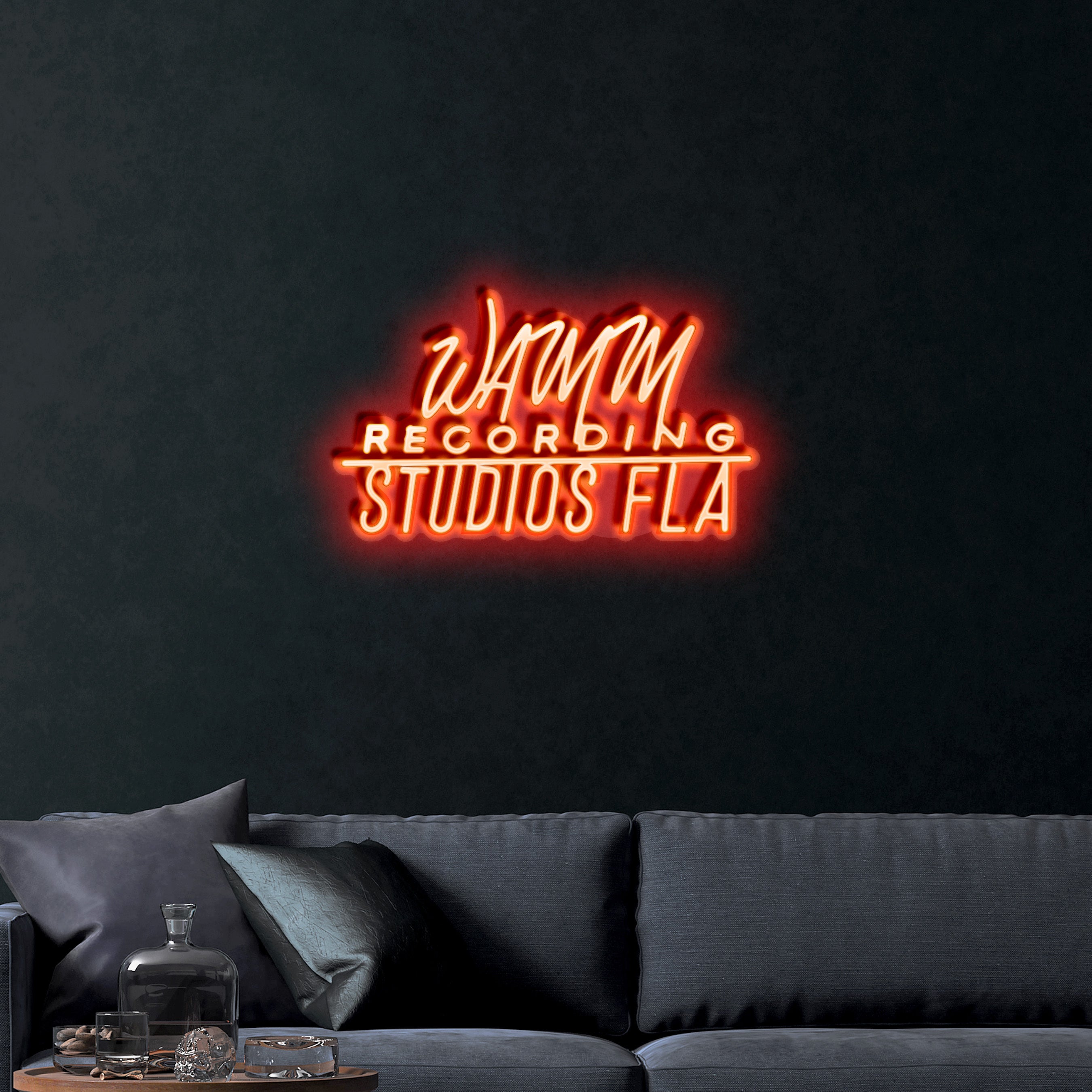 WAMM Recording Studios FLA – Premium Neon Artwork