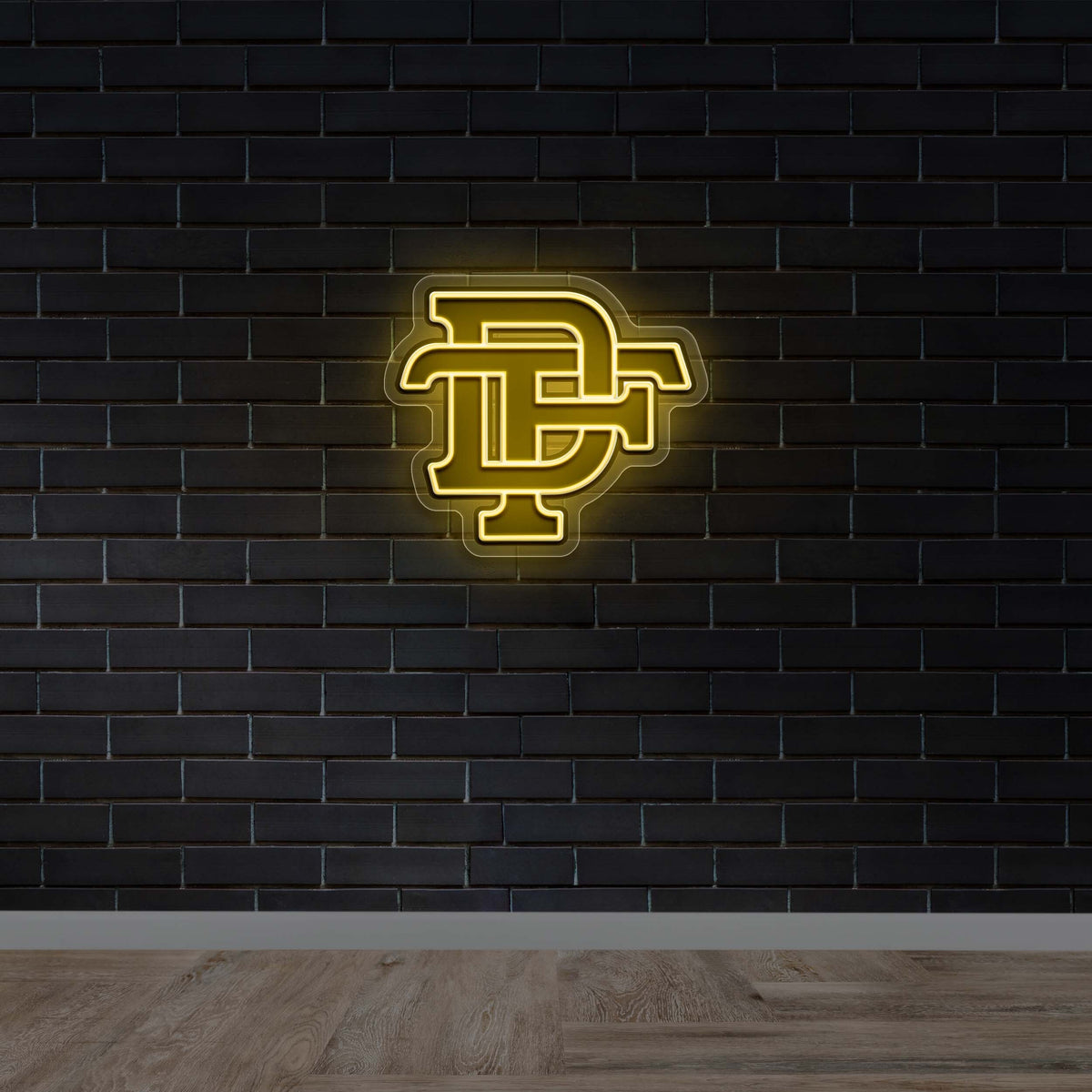 DP Monogram - Premium Neon Artwork