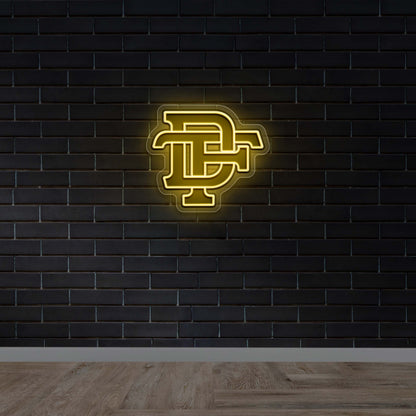 DP Monogram - Premium Neon Artwork
