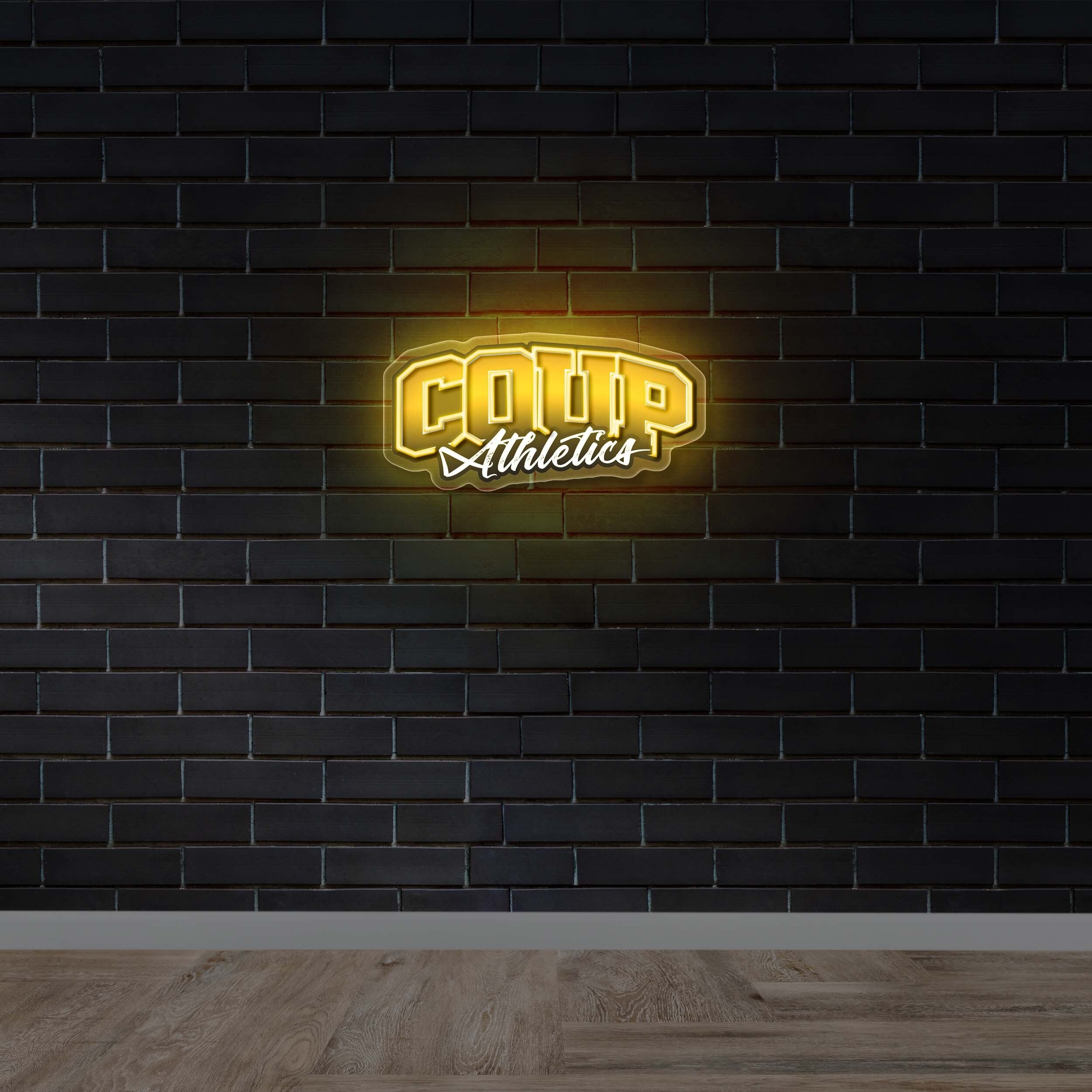 COUP ATHLETICS - Premium Neon Artwork