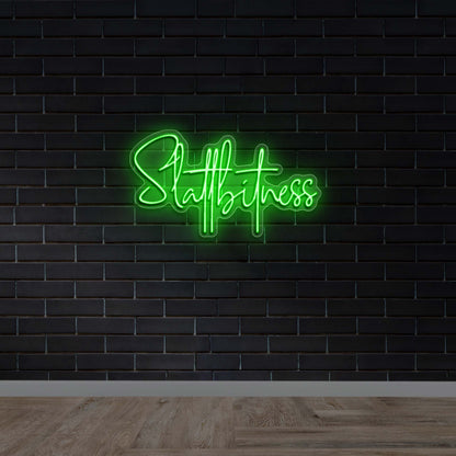 Slattbitness - Premium Neon Artwork