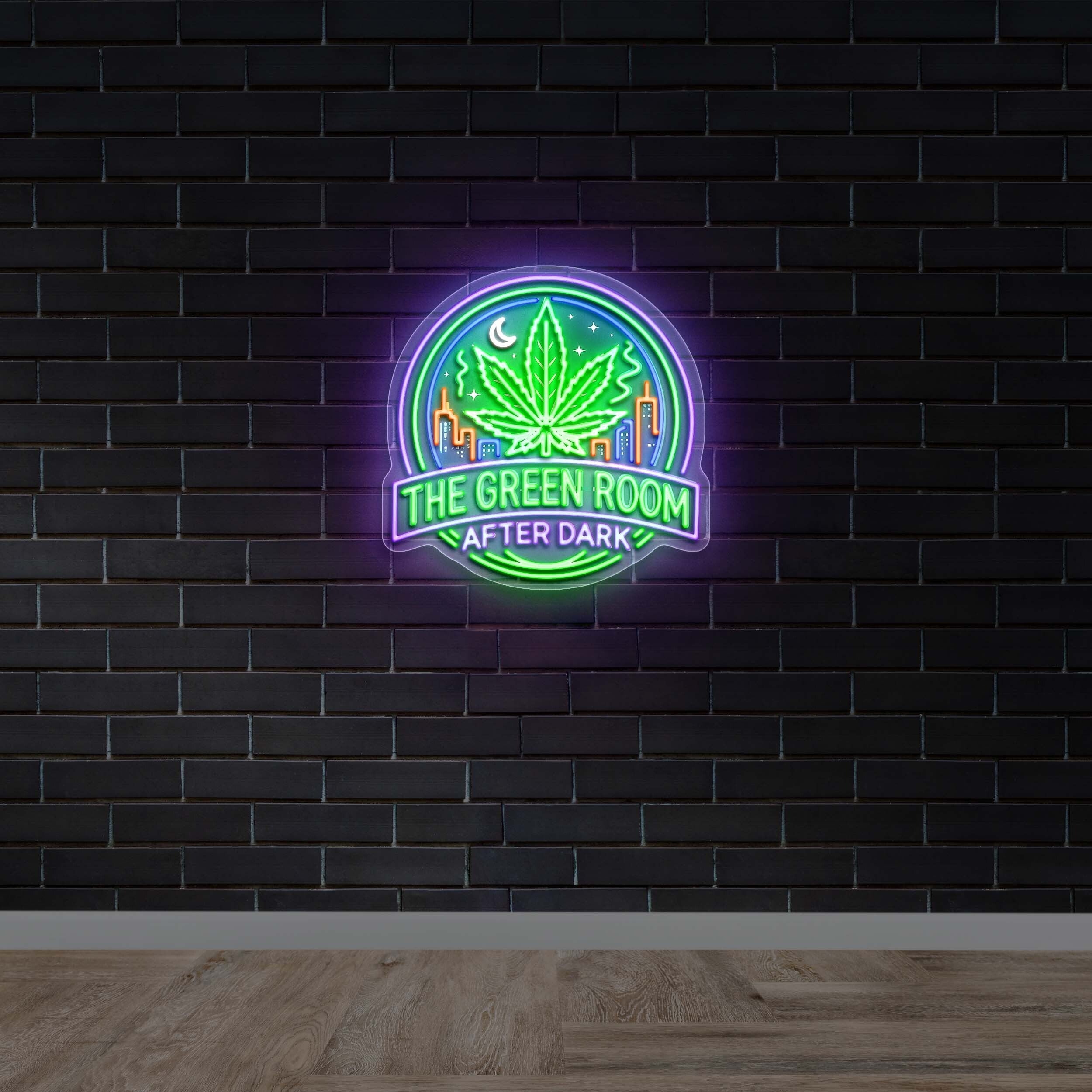 The Green Room - Premium Neon Artwork