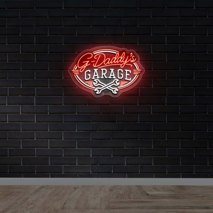 G-Daddy's Garage - Premium Neon Artwork