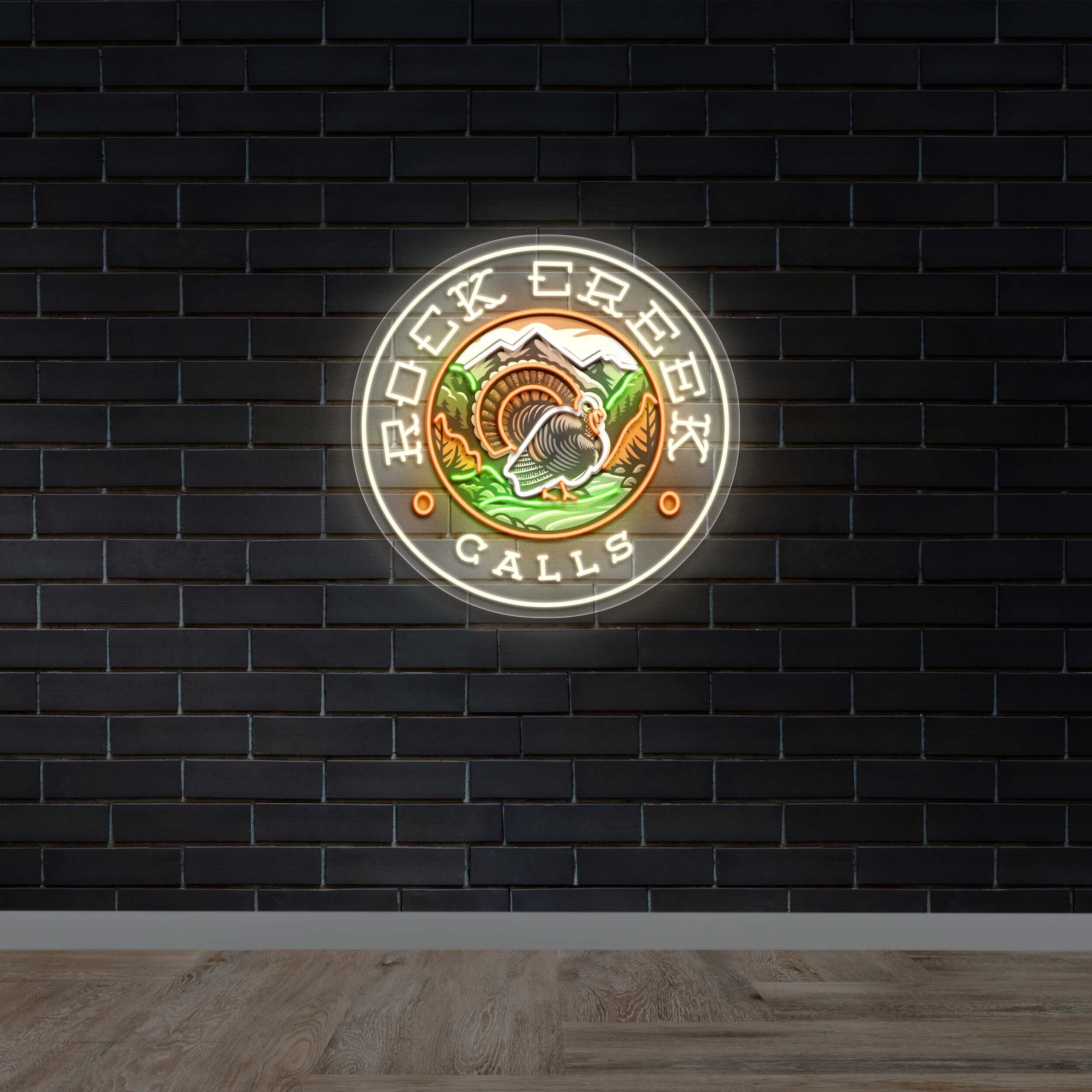 ROCK CREEK CALLS - Premium Neon Artwork