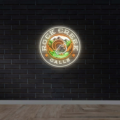 ROCK CREEK CALLS - Premium Neon Artwork