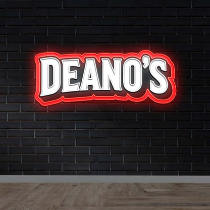 Deano’s - Premium Neon Artwork