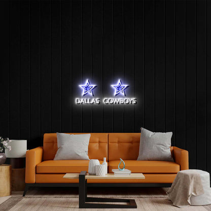 DALLAS COWBOYS - Premium Neon Artwork