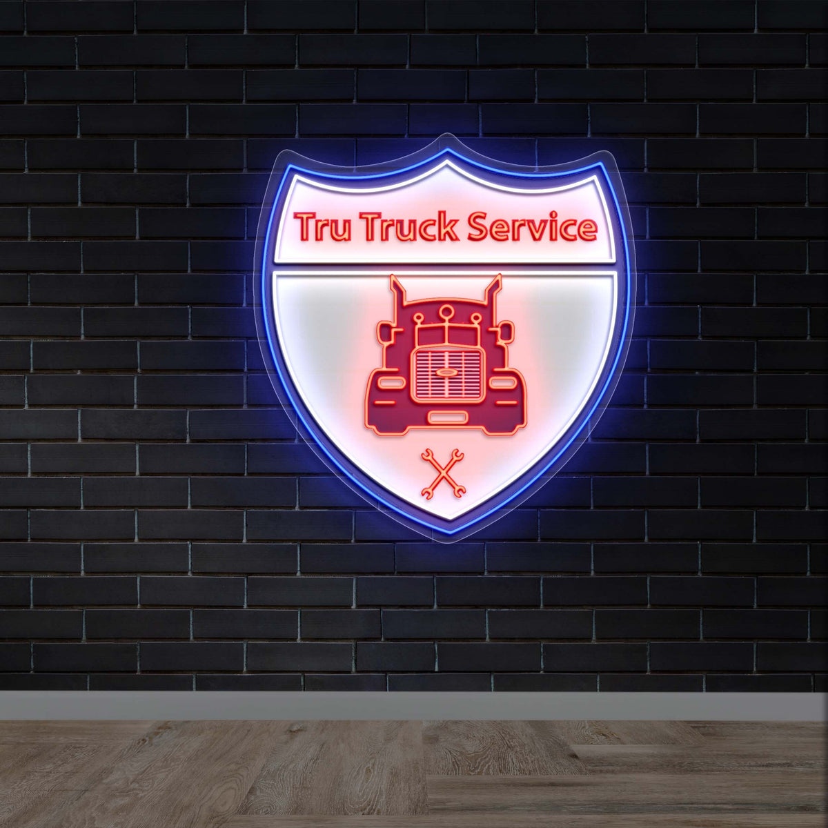 Tru Truck Service - Premium Neon Artwork