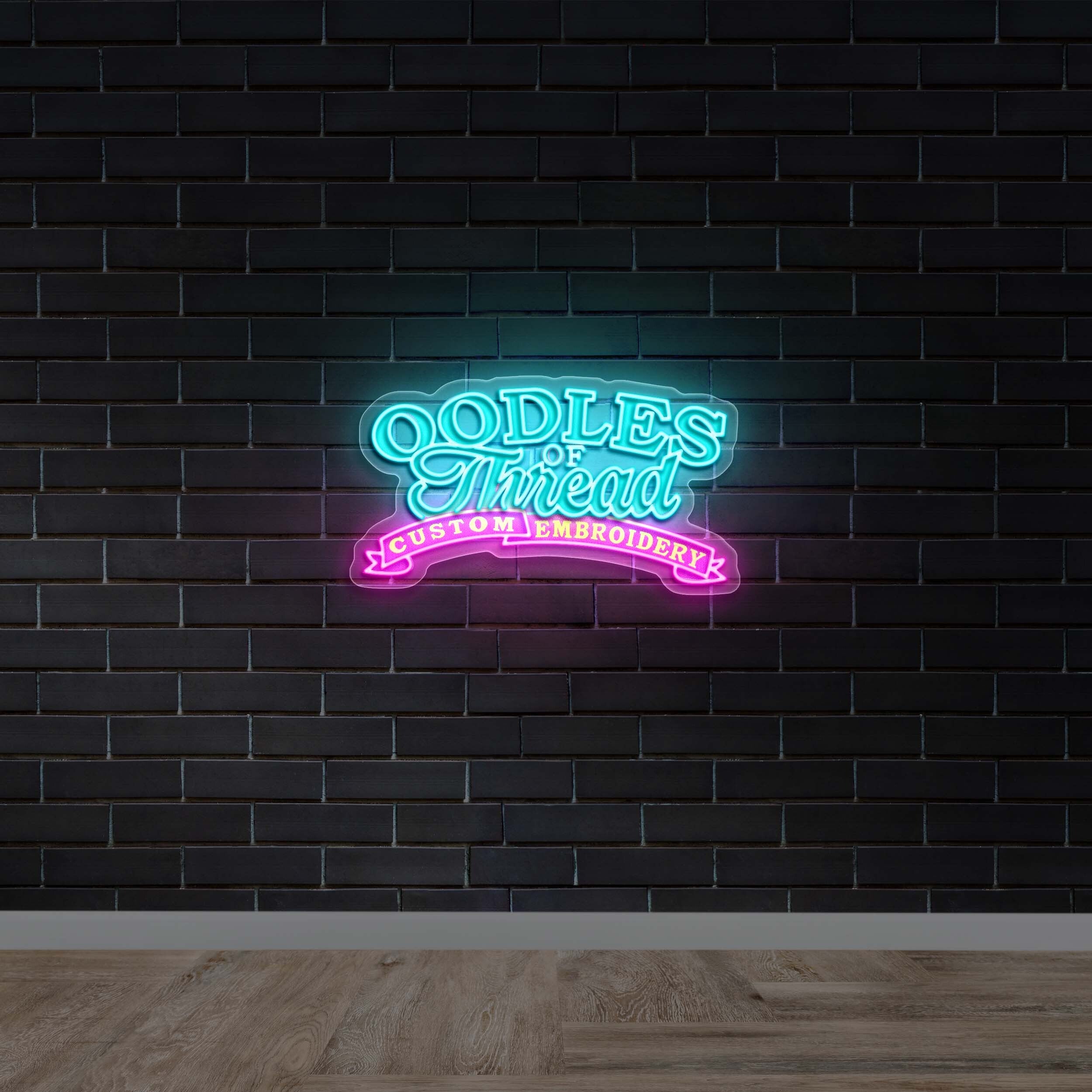 Oodles of Thread - Premium Neon Artwork