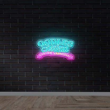 Oodles of Thread - Premium Neon Artwork