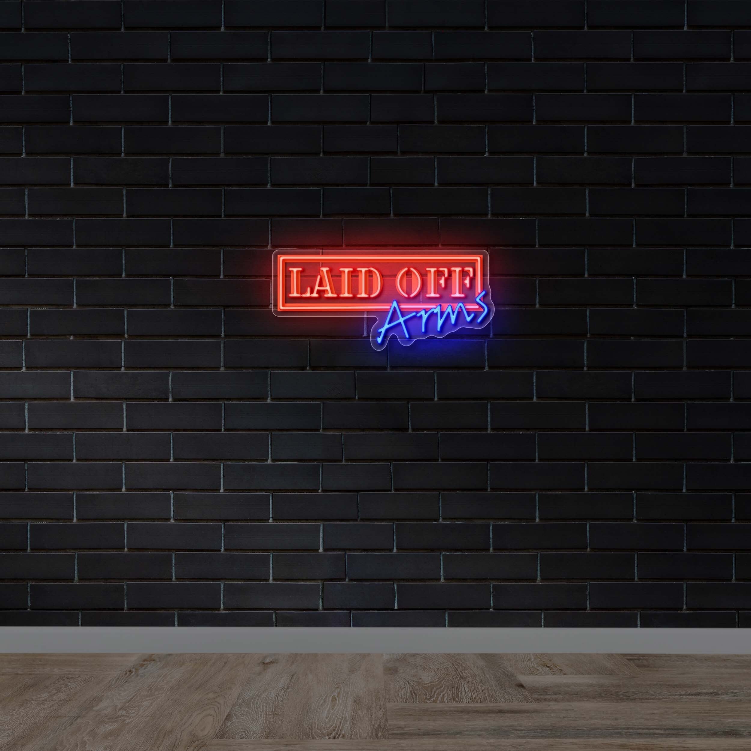 LAID OFF ARMS | 2nd Version - Premium Neon Artwork