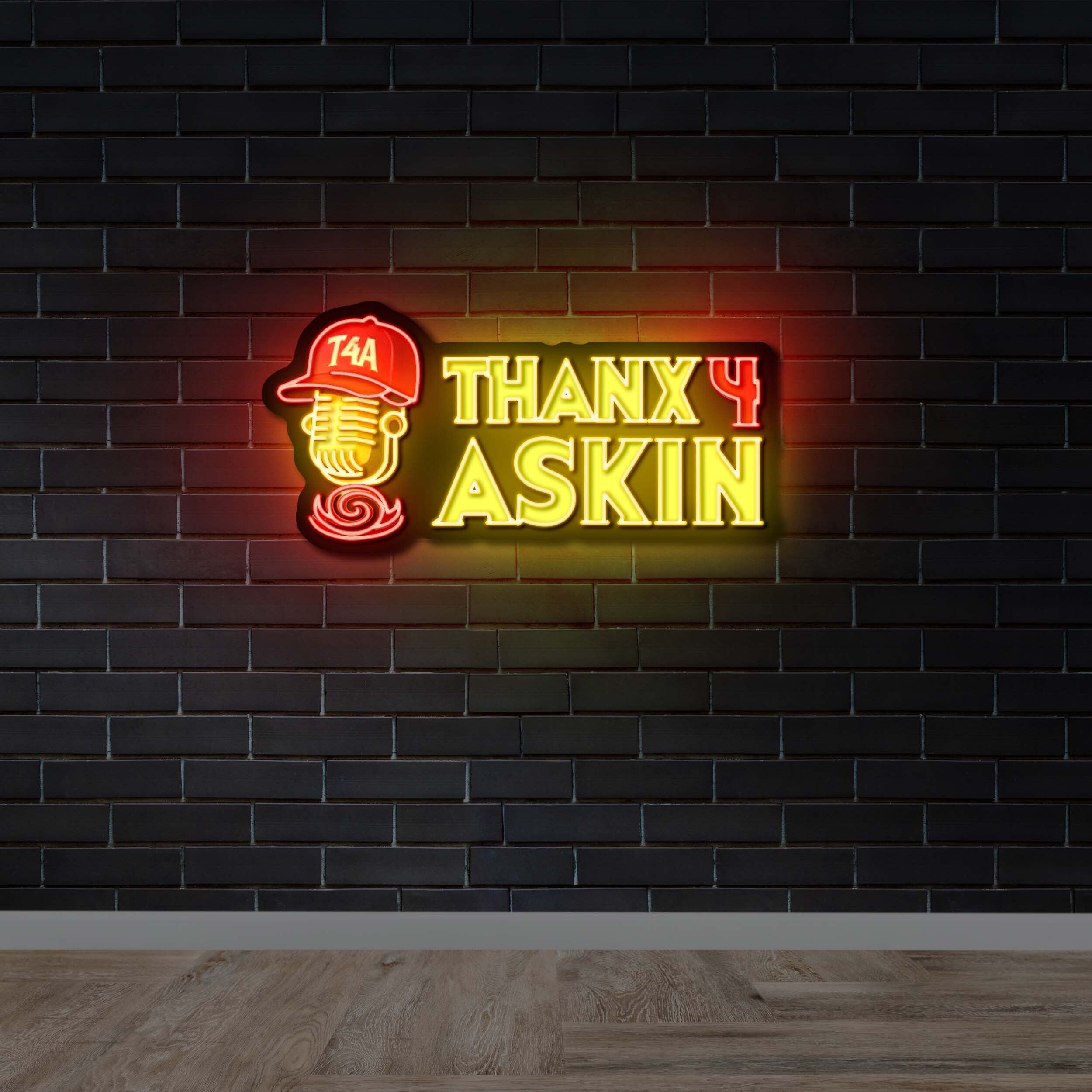 THANX 4 ASKIN - Premium Neon Artwork