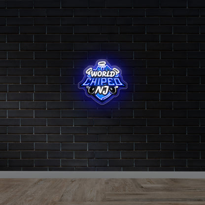 Worldchipeonj - Premium Neon Artwork