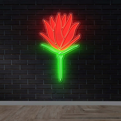 Flower - Premium Neon Artwork