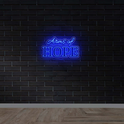 Arms of HOPE - Premium Neon Artwork