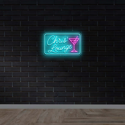 Chris' Lounge - Premium Neon Artwork