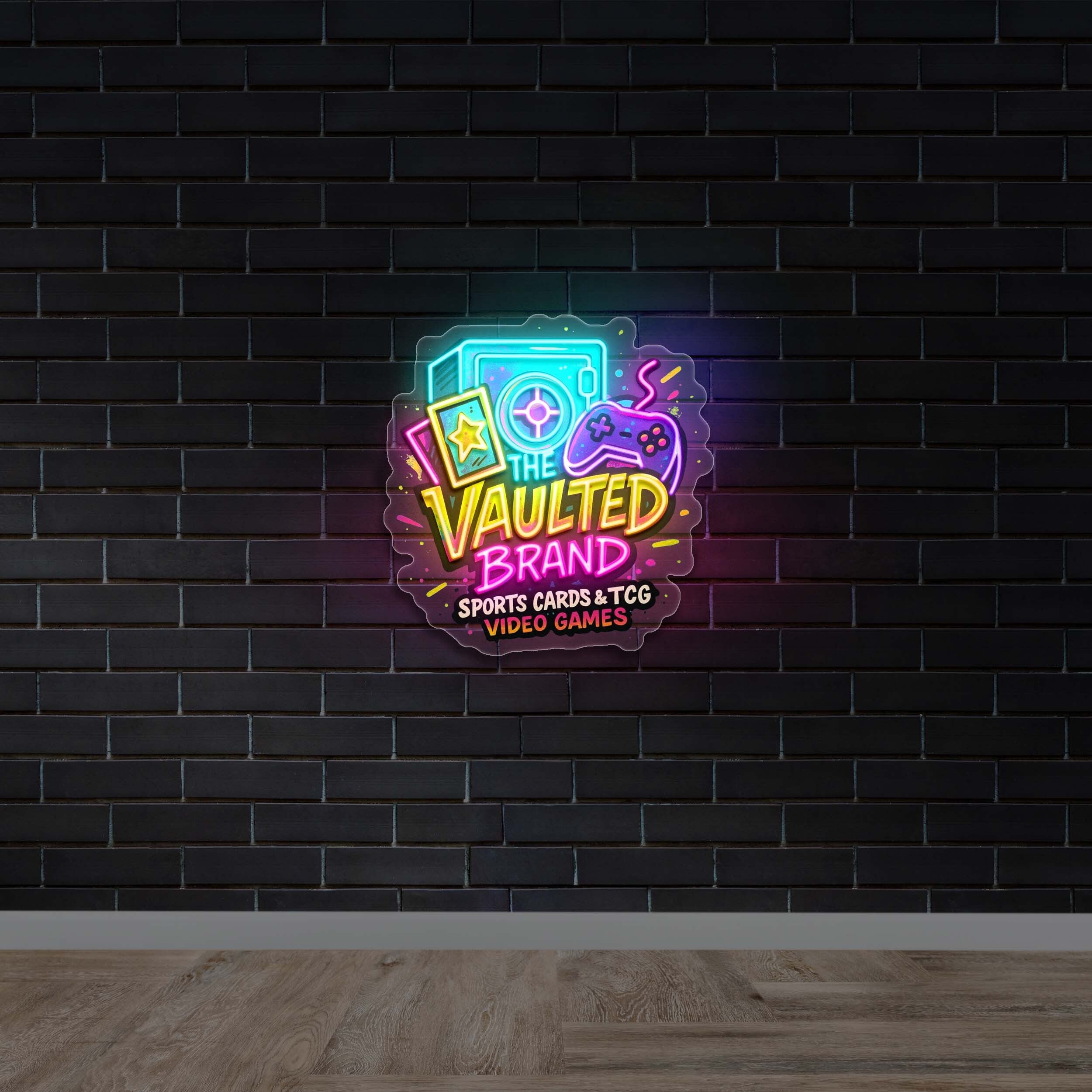 THE VAULTED BRAND - Premium Neon Artwork