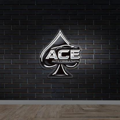 ACE AUTO CONSULTANTS - Premium Neon Artwork