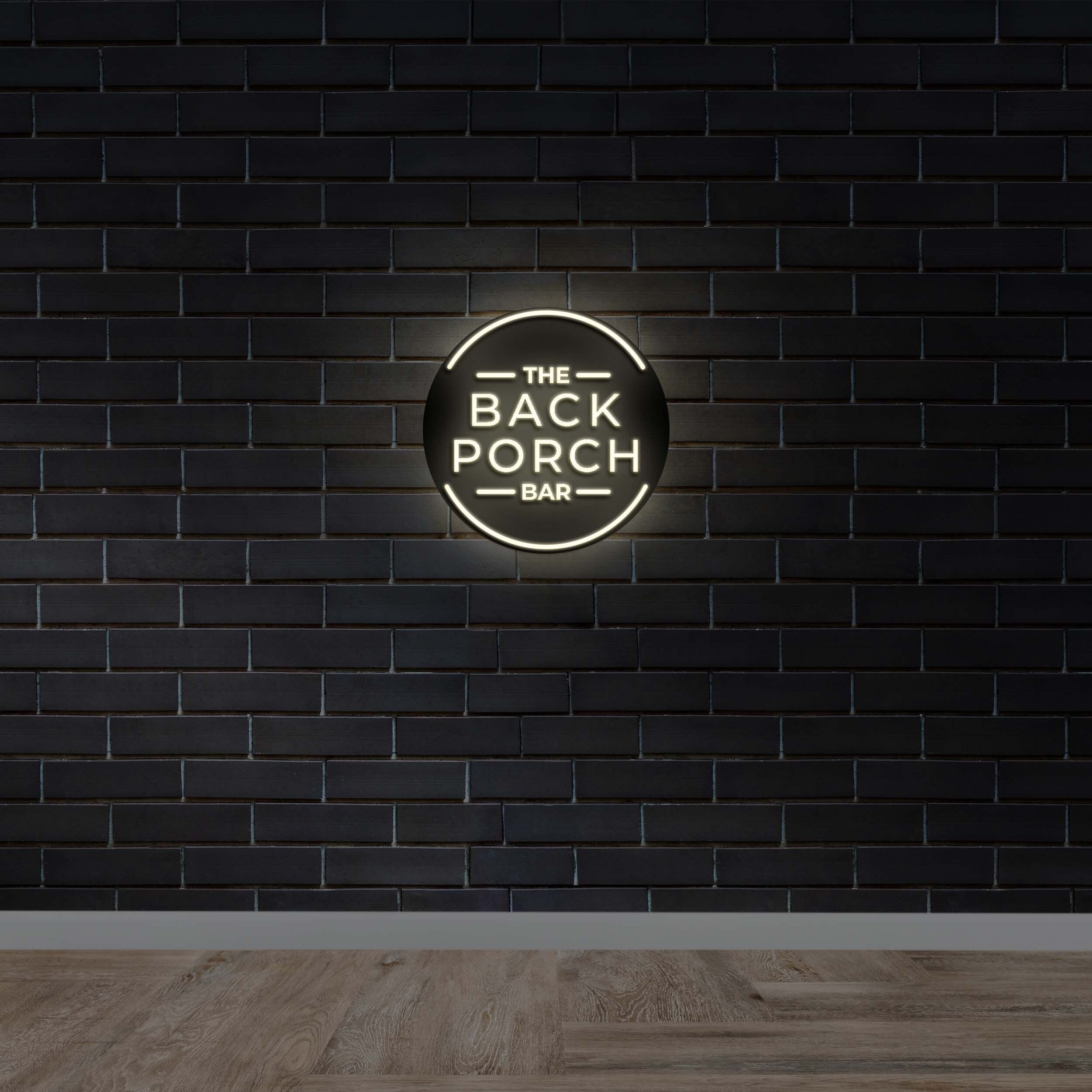 The Back Porch Bar - Premium Neon Artwork