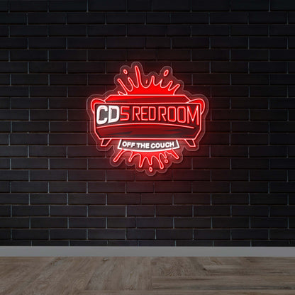 CDS Red Room - Premium Neon Artwork