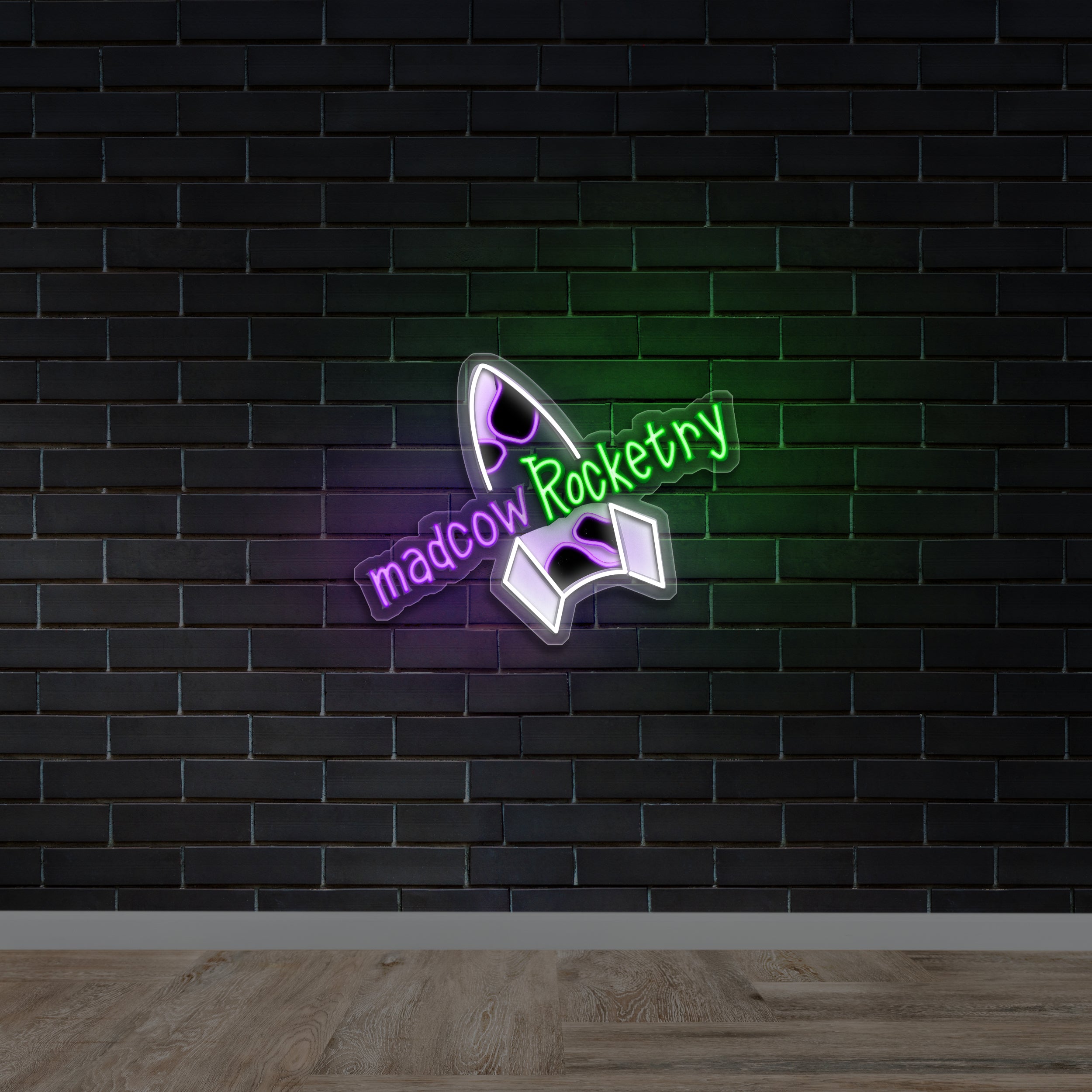Madcow Rocketry | 2nd Version - Premium Neon Artwork