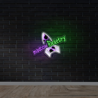 Madcow Rocketry | 2nd Version - Premium Neon Artwork