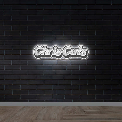 Chris Cuts - Premium Neon Artwork