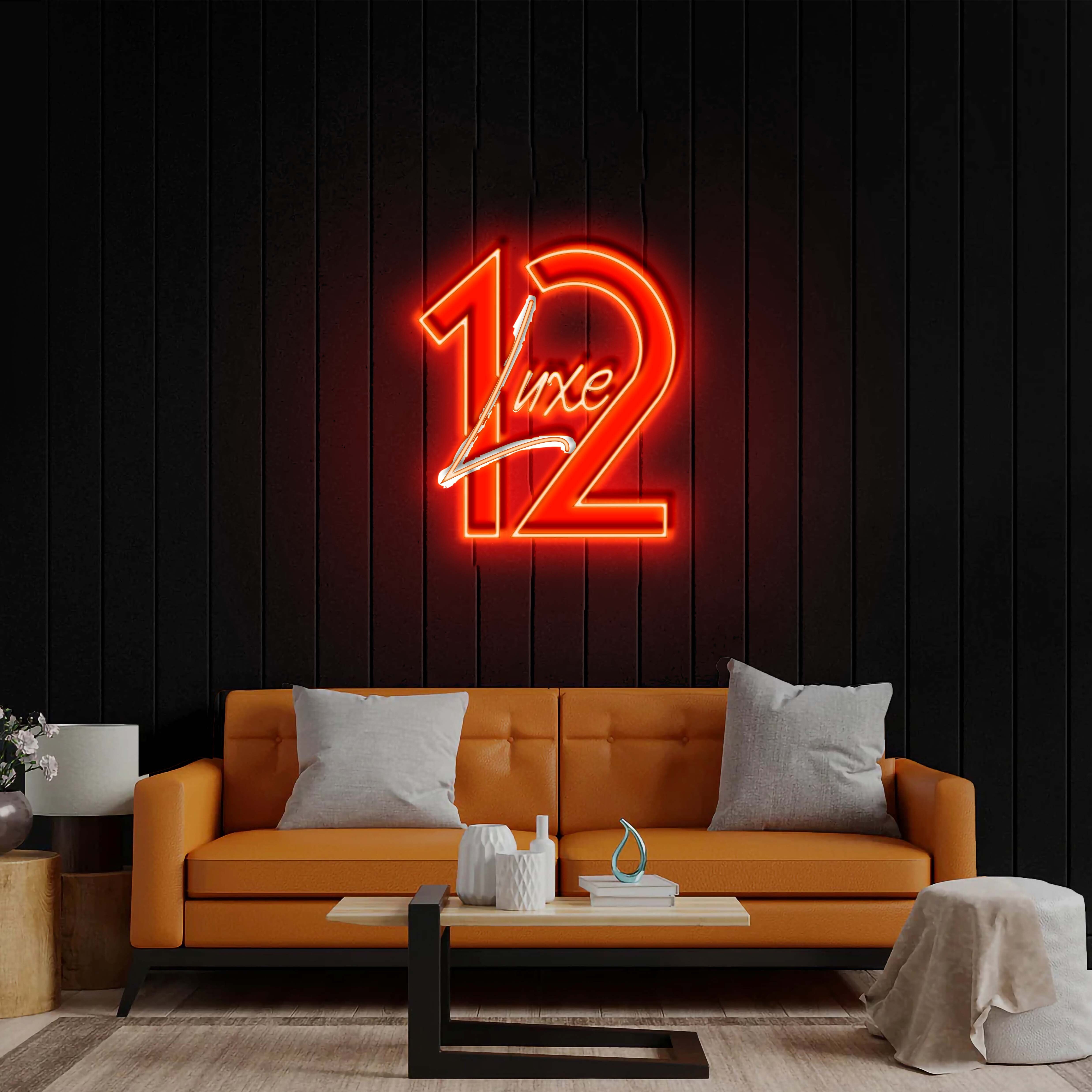 12 Luxe – Premium Neon Artwork